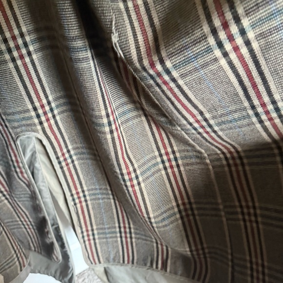 Clipper Mist Mens All Weather Trench Coat Sz 44R Khaki/Brown Classic Jacket - Picture 13 of 13